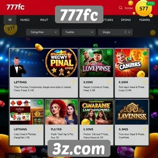 Recursos exclusivos do site 777fc para jogadores