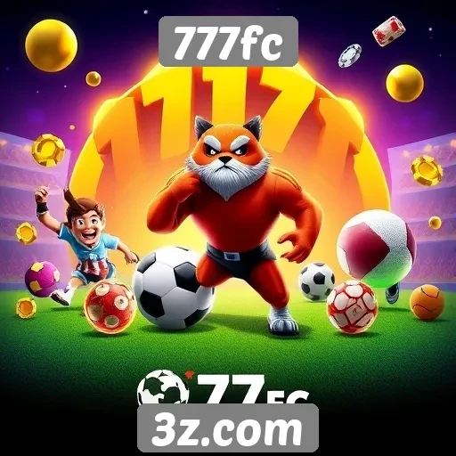 Visão geral das ofertas de jogos no site 777fc